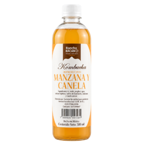 Refresco de Kombucha Manzana y Canela